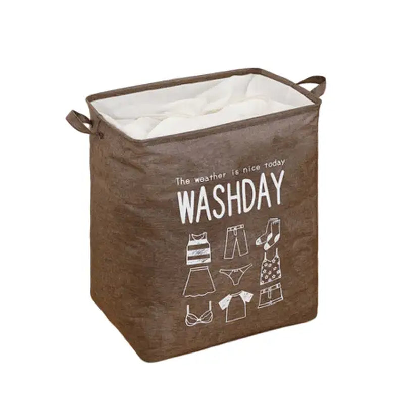 44*35*50Cm Laundry Hamper Durable Fashionable Basket Bucket Storage Box #W0