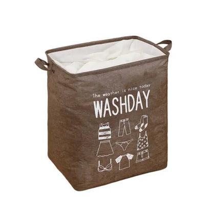44*35*50Cm Laundry Hamper Durable Fashionable Basket Bucket Storage Box #W0